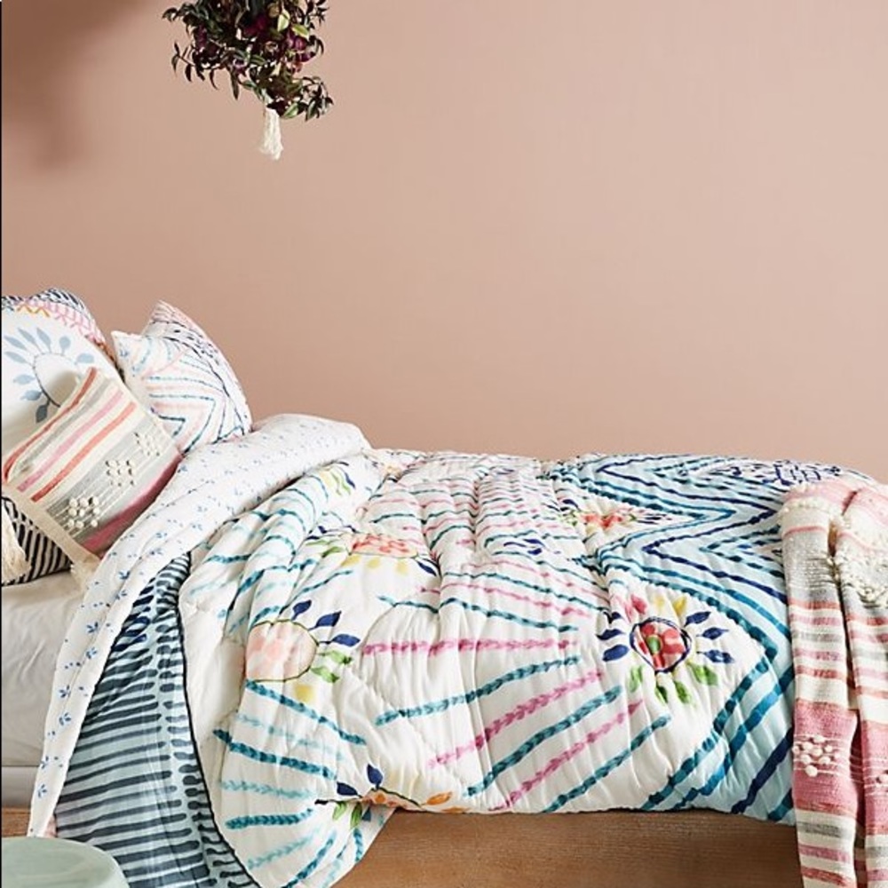 Anthropologie Zadar Pair Of Standard Shams nwt - Picture 2 of 5